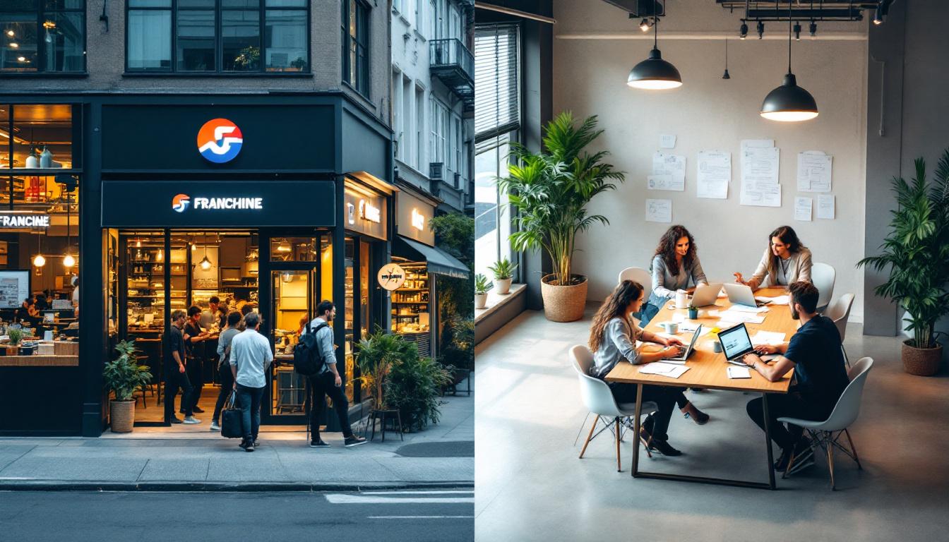 Franchise ou startup : quel modèle choisir pour maximiser votre succès